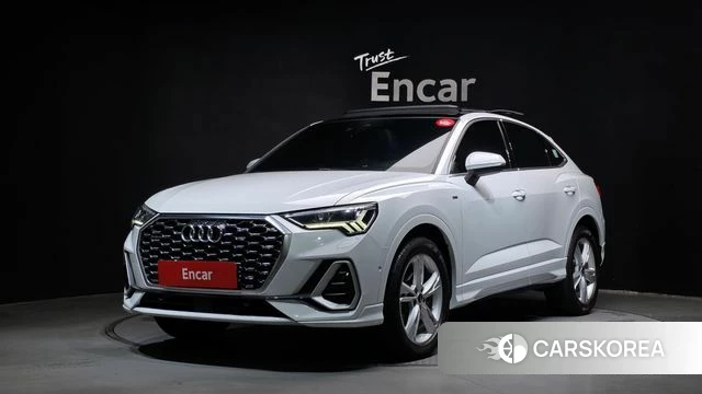 Audi Q3 (F3) 2023 Белый из Кореи
