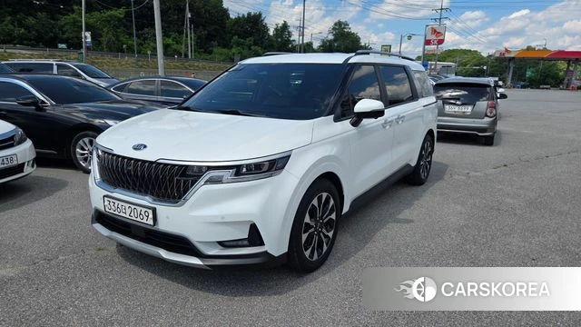 Kia Carnival 4th generation 2021 Белый из Кореи