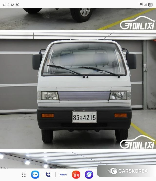 Chevrolet (GM Daewoo) New Labo 2021 Белый из Кореи