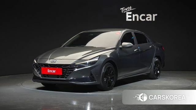 Hyundai Avante (CN7) 2022 Серый из Кореи