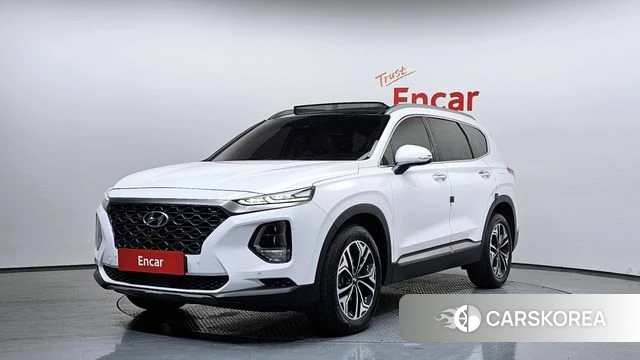 Hyundai Santa Fe TM 2018 Белый из Кореи