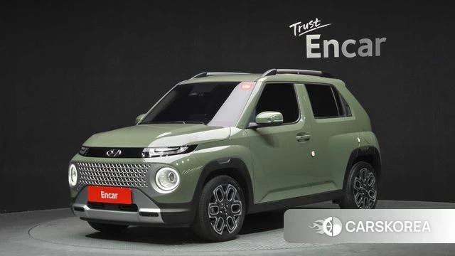 Hyundai Casper 2022 Темно-зеленый из Кореи