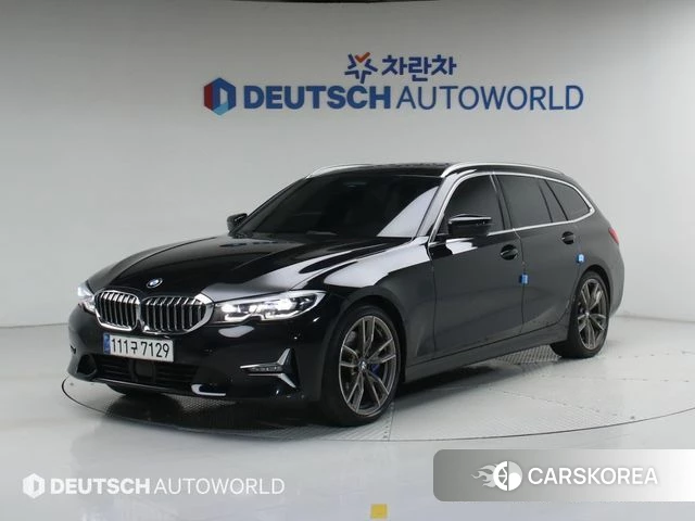 BMW 3 Series (G20) 2021 Черный из Кореи