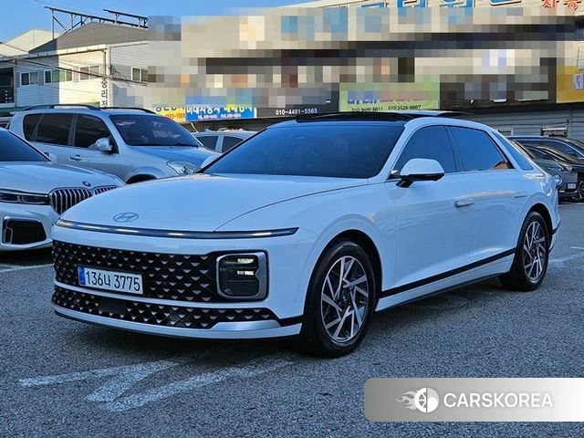 Hyundai Grandeur (GN7) 2023 Белый из Кореи