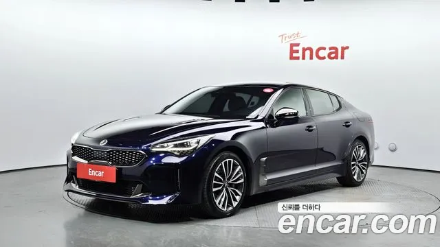 Kia Stinger 2018 Синий из Кореи