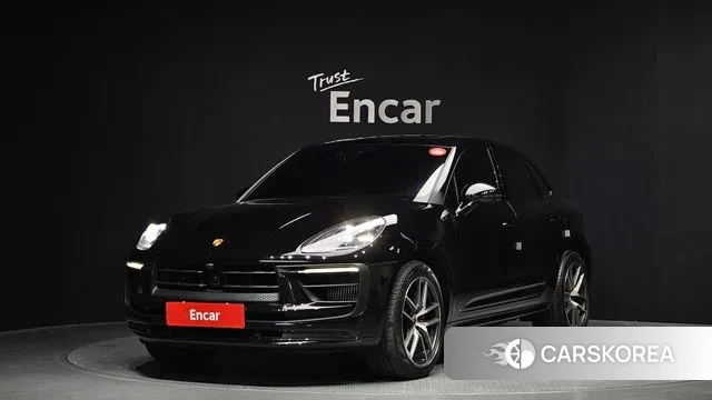 Porsche Macan 2022 Черный из Кореи