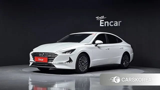 Hyundai Sonata Hybrid (DN8) 2021 Белый из Кореи