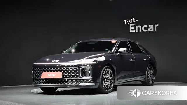 Hyundai Grandeur Hybrid (GN7) 2023 Синий из Кореи