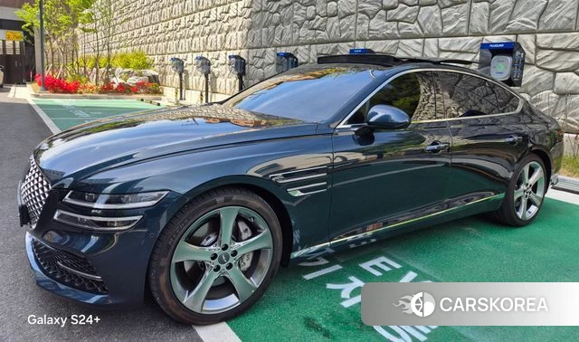 Genesis G80 (RG3) 2022 Синий из Кореи