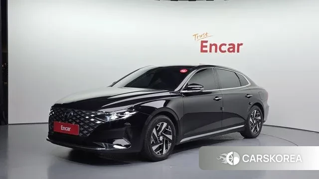 Hyundai The New Grandeur IG Hybrid 2020 Черный из Кореи