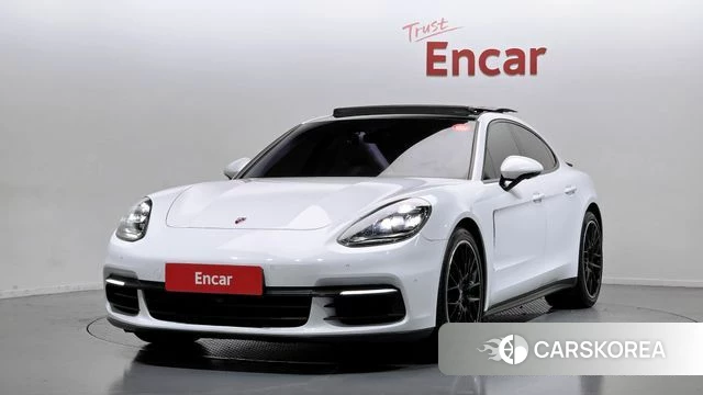 Porsche Panamera (971) 2018 Белый из Кореи
