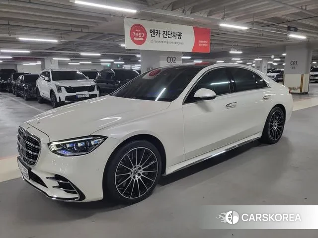 Mercedes-Benz S-Class W223 2022 Белый из Кореи