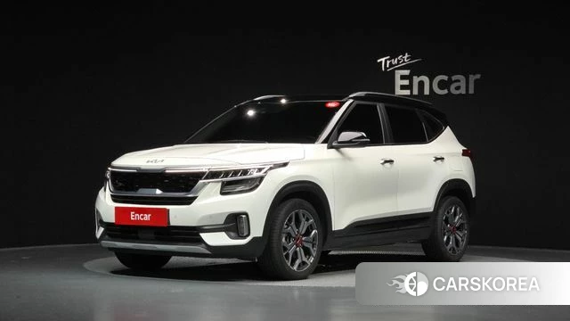 Kia Seltos 2022 Белый из Кореи