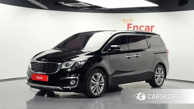 Kia All New Carnival 2018 Черный из Кореи