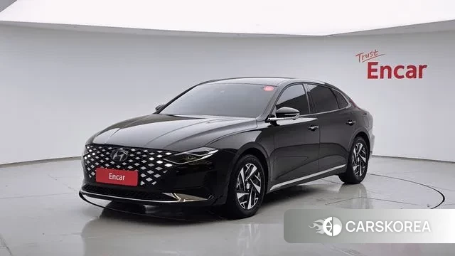 Hyundai The New Grandeur IG Hybrid 2022 Черный из Кореи