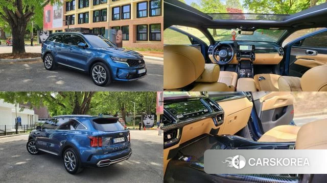 Kia Sorento 4th Generation 2020 Синий из Кореи