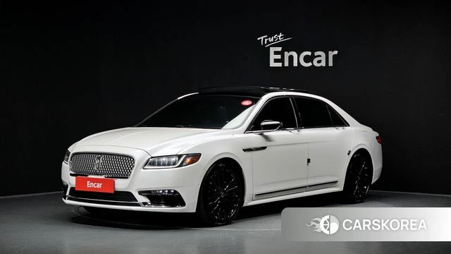 Lincoln Continental 10th Generation 2018 Белый из Кореи