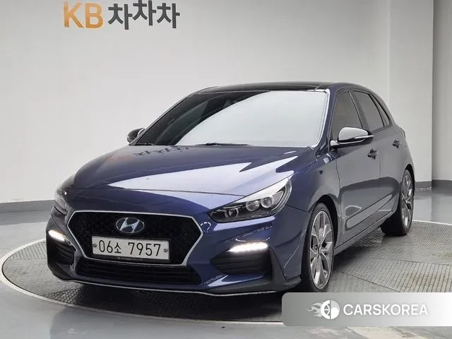 Hyundai i30 (PD) 2018 Черный из Кореи
