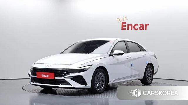 Hyundai The New Avante (CN7) 2024 Белый из Кореи