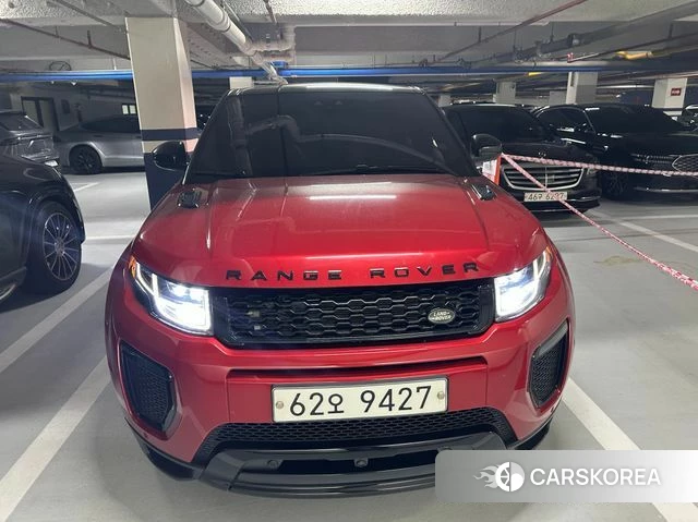 Land Rover Range Rover Evoque 2019 Красный из Кореи