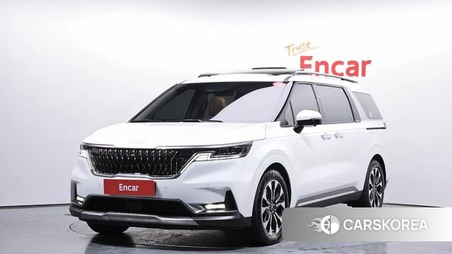 Kia Carnival 4th generation 2022 Белый из Кореи