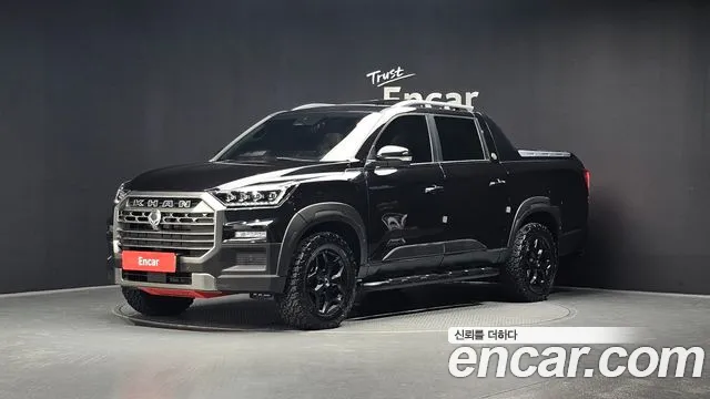 Ssangyong The New Rexton Sports Cannes 2023 Черный из Кореи