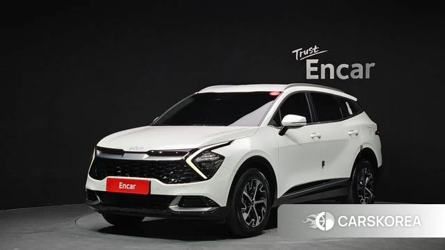 Kia Sportage 5th Generation Hybrid 2024 Белый из Кореи