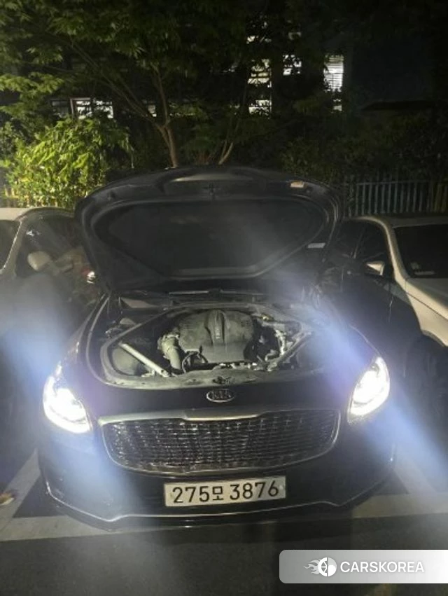 Kia More K9 2018 Серый из Кореи