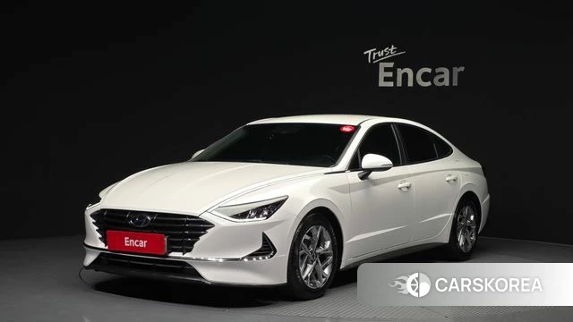 Hyundai Sonata (DN8) 2019 Белый из Кореи