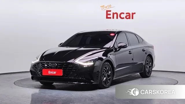 Hyundai Sonata (DN8) 2021 Черный из Кореи