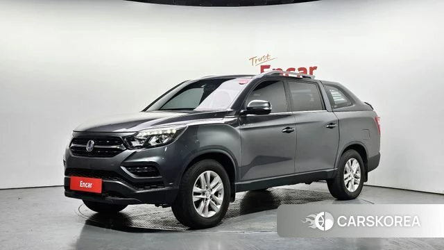 Ssangyong Rexton Sports 2021 Серый из Кореи