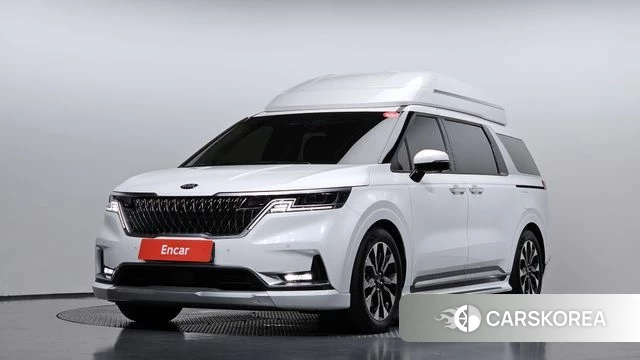Kia Carnival 4th generation 2021 Белый из Кореи