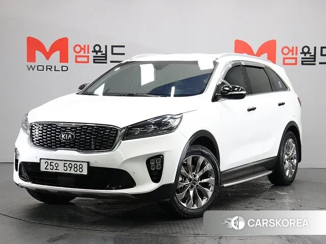 Kia The New Sorento 2019 Белый из Кореи