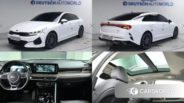 Kia K5 3rd generation 2020 Белый из Кореи