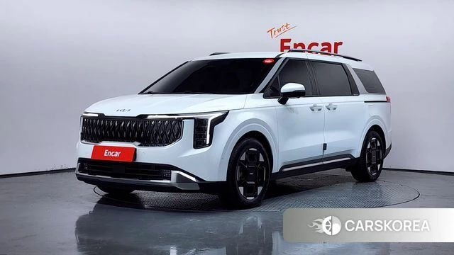 Kia The New Carnival 4th Generation 2025 Белый из Кореи