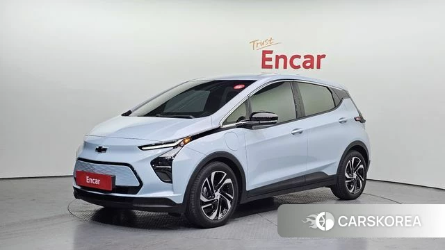 Chevrolet (GM Daewoo) New Bolt EV 2022 Небесно-голубой из Кореи