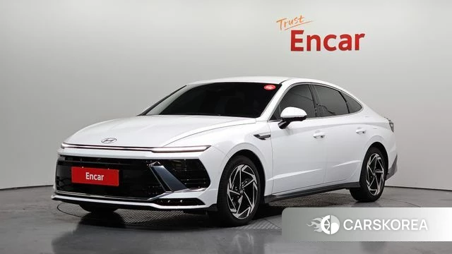 Hyundai Sonata D Edge Hybrid (DN8) 2025 Белый из Кореи