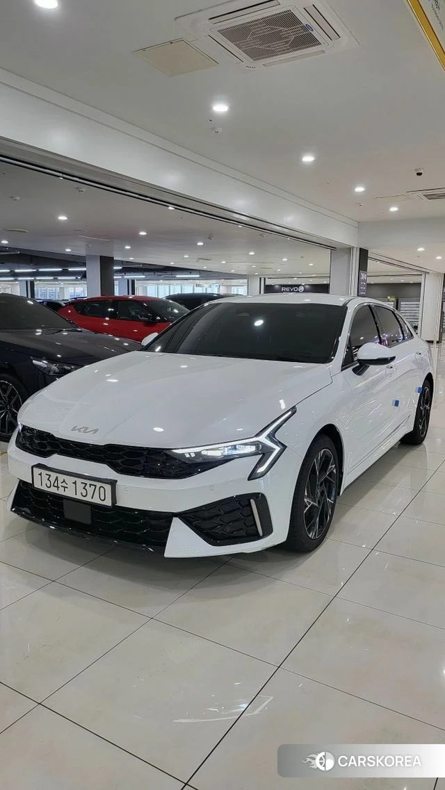 Kia The New K5 3rd generation 2025 Белый из Кореи