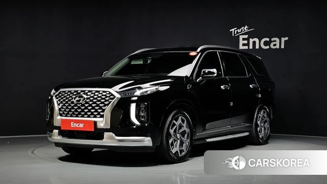 Hyundai Palisade 2021 Черный из Кореи