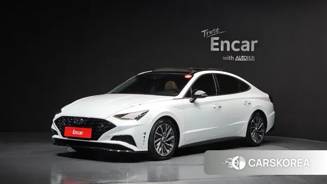 Hyundai Sonata (DN8) 2020 Белый из Кореи
