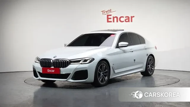 BMW 5 Series (G30) 2021 Белый из Кореи