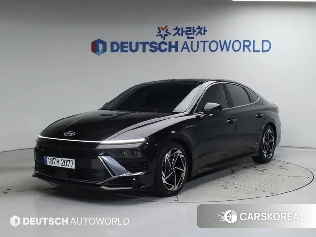 Hyundai Sonata D Edge (DN8) 2023 Черный из Кореи