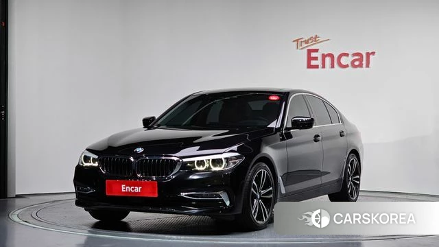BMW 5 Series (G30) 2019 Черный из Кореи