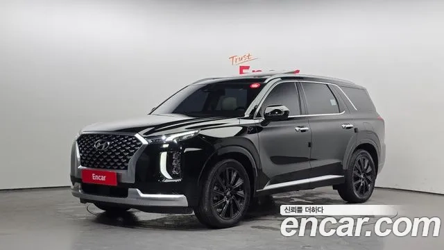 Hyundai Palisade 2021 Черный из Кореи