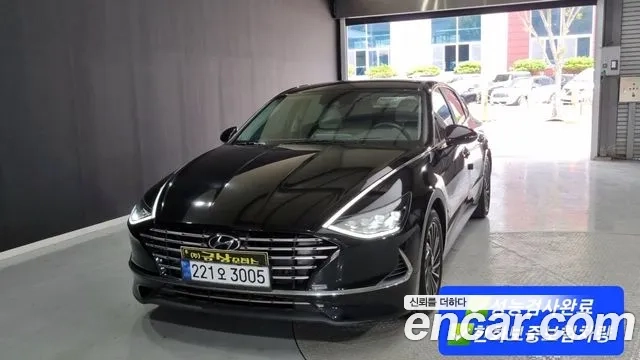 Hyundai Sonata Hybrid (DN8) 2021 Черный из Кореи