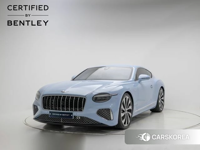 Bentley Continental GT 4th Generation 2025 Небесно-голубой из Кореи