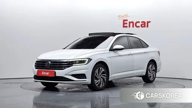 Volkswagen 7th Generation of Jetta 2021 Белый из Кореи