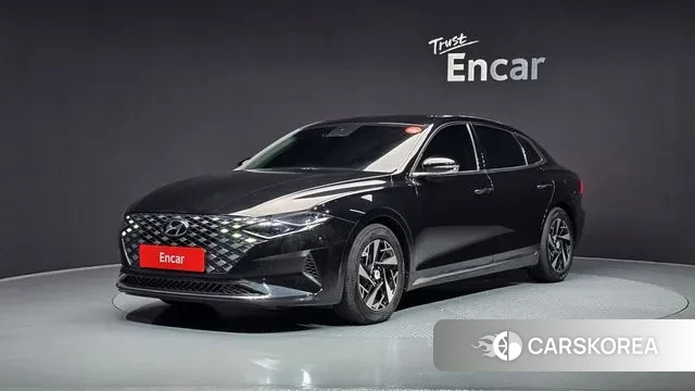 Hyundai The New Grandeur IG Hybrid 2022 Черный из Кореи