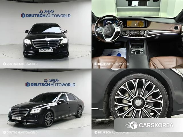 Mercedes-Benz S-Class W222 2020 Черный из Кореи