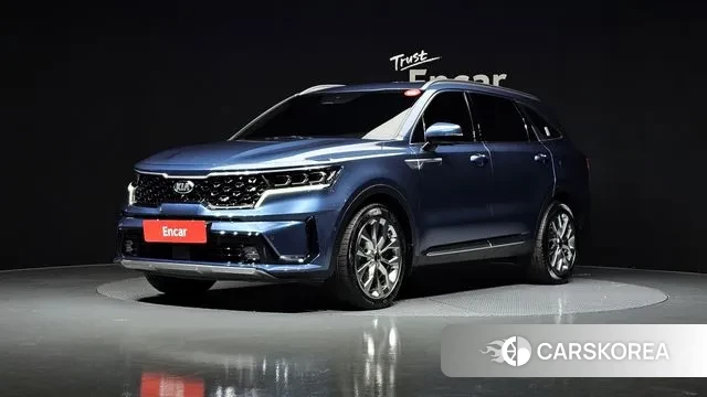 Kia Sorento 4th Generation 2021 Синий из Кореи